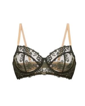 Ajour Cibeles Underwire Demi Cup Bra - Green