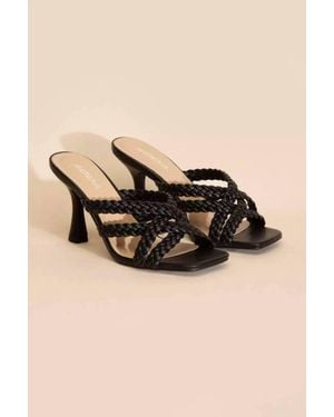 Ccocci Kellan Braided Sandals - Black