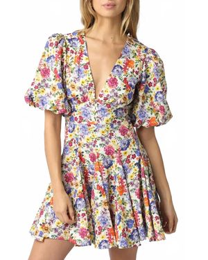 Mint Exclusives Evie Bubble Dress - Red