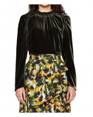 Marie Oliver Layla Long Blouse - Black