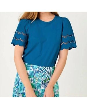 Lilly Pulitzer Sebene Knit Top - Blue