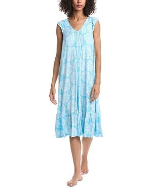 Ellen Tracy Midi Gown - Blue