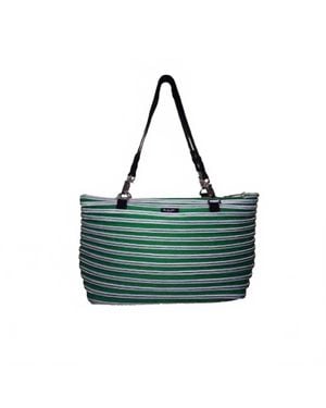 BAM Bags Flat Bottom Tote Bag - Green