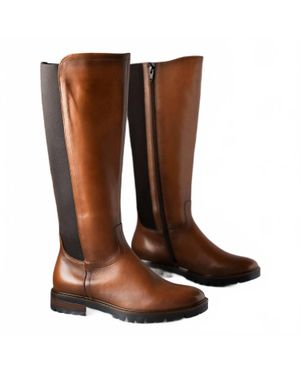 Eric Michael Riley Leather Boots - Brown