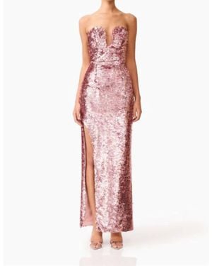 Elliatt Alissa Strapless Gown - Pink