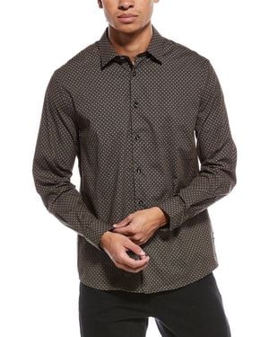 Stone Rose Comfort Stretch Shirt - Gray