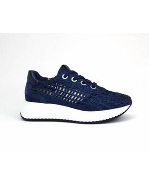 Softwaves Alaina Raffia Shoes - Blue