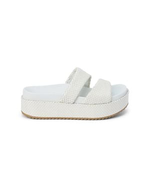 Matisse Blaine Platform Slide Sandals - White