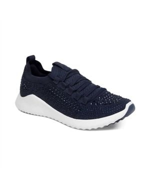 Aetrex Carly Arch Support Sneakers - Blue