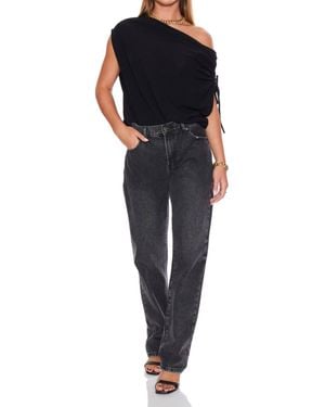 Bishop + Young Solerno One Shoulder Top - Black
