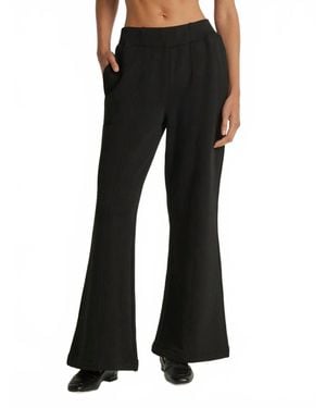 Nation Ltd Reece Kick Flare Sweatpant - Black