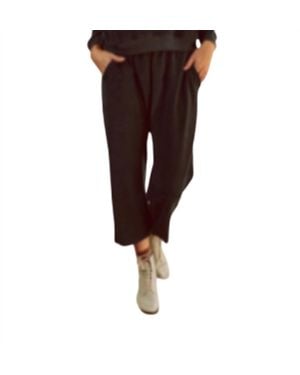 The Great Micro Terry Pajama Pant - Brown