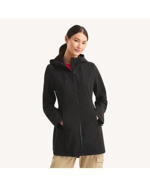 Nautica Bonded Rain Jacket - Black