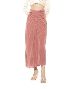 Alexia Admor Jeanette Skirt - Pink