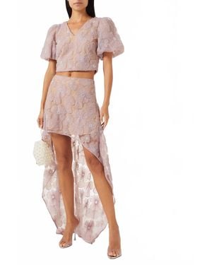 Elliatt Indira Puff Sleeves Top - Pink