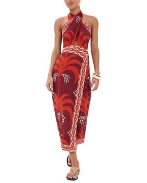 DELI S Midi Dress - Red