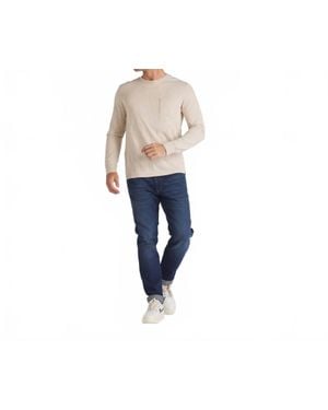 Grayers Hewitt Garment Dyed Pocket Tee - Blue