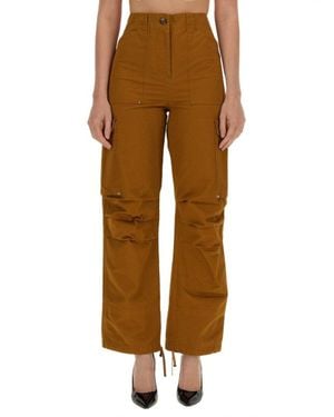 Rabanne Cotton Pants - Brown
