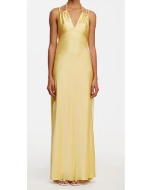 Acler Woodlake Maxi Dress - Yellow