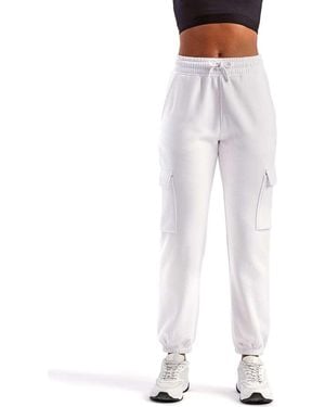 Tridri Riley Cargo Jogger - White