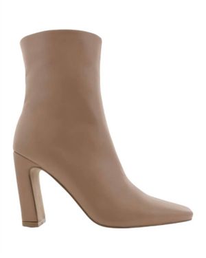 Billini Iva Block Heel Bootie - Brown