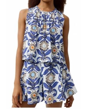 Marie Oliver Letta Top - Blue
