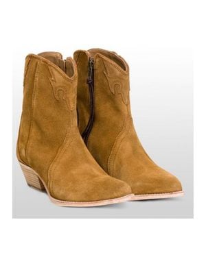 Free People New Frontier Western Boot - Brown