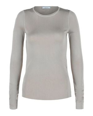 Ferragamo Long Sleeve Top - Gray