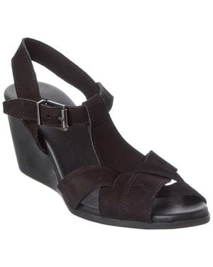 Arche Egypse Leather Sandal - Black