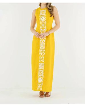 Emily Mccarthy Hepburn Maxi Dress - Yellow