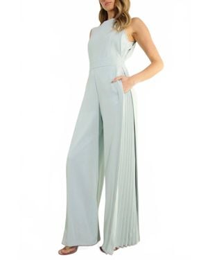 Mulla Freya Pleated Jumpsuit - Blue