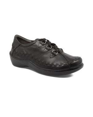 Ziera Allsorts Lace-Up Shoe - Black