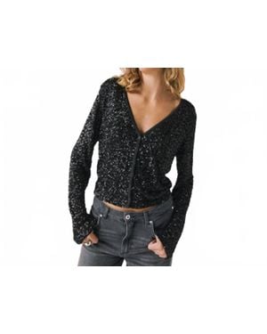 Chaser Brand Sparrow Long Sleeve Top - Black
