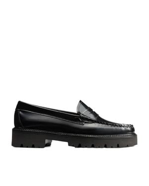 G.H. Bass & Co. G. H. Bass Whitney Super Lug Weejun - Black