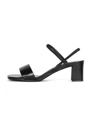 Jeffrey Campbell Adapt Block Heel Sandal - Black