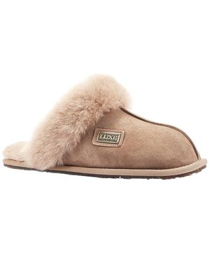 Australia Luxe Closed Mule Sheepskin Slipper - Natural