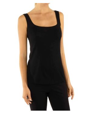 Gretchen Scott Super Soft Vicose Tank Top - Black