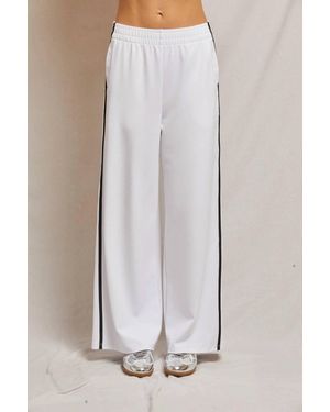 PERFECTWHITETEE Nadia Wide Leg Pants - White