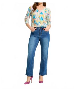 Fdj 2325115 Olivia Bootcut Ankle - Blue