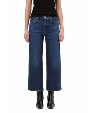 Agolde Harper Cropped Jeans - Blue