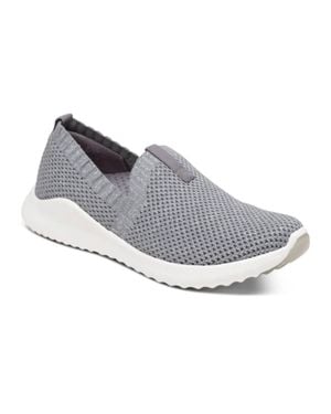 Aetrex Angie Slip On Comfort Sneaker - Gray