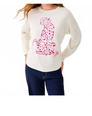 Lilly Pulitzer Ballad Cotton Sweatshirt - Blue