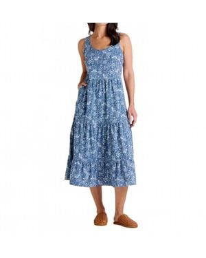 Toad & Co. Sunkissed Susanna Midi Dress - Blue