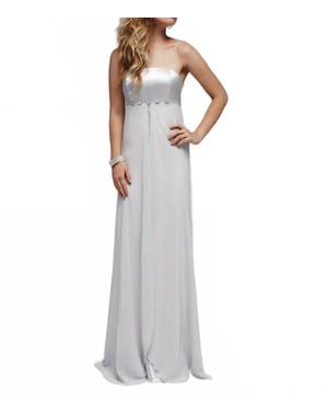 Milano Formals Silken Symphony Gown - White