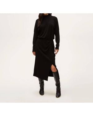 Michael Stars Lila Midi Dress - Black