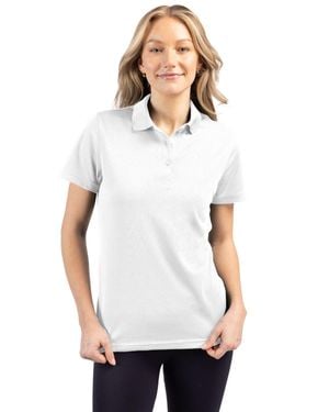 Clique Spin Eco Performance Pique Polo - White