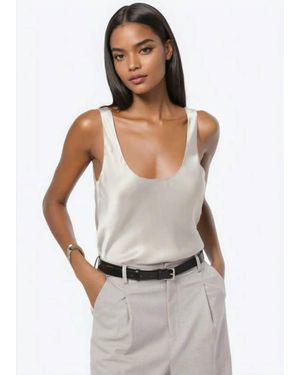 Cami NYC Andressa Scoop Neck Camisole Top - Gray