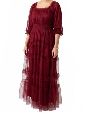 Baevely By Wellmade Santa Baby Dress - Red