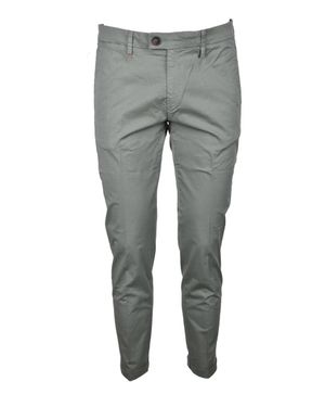 Re-hash Cotton Stretch Pants - Gray