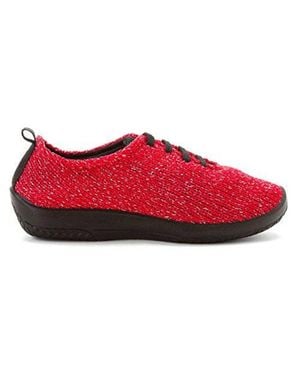 Arcopedico 1151 Lace-Up Shoe - Red